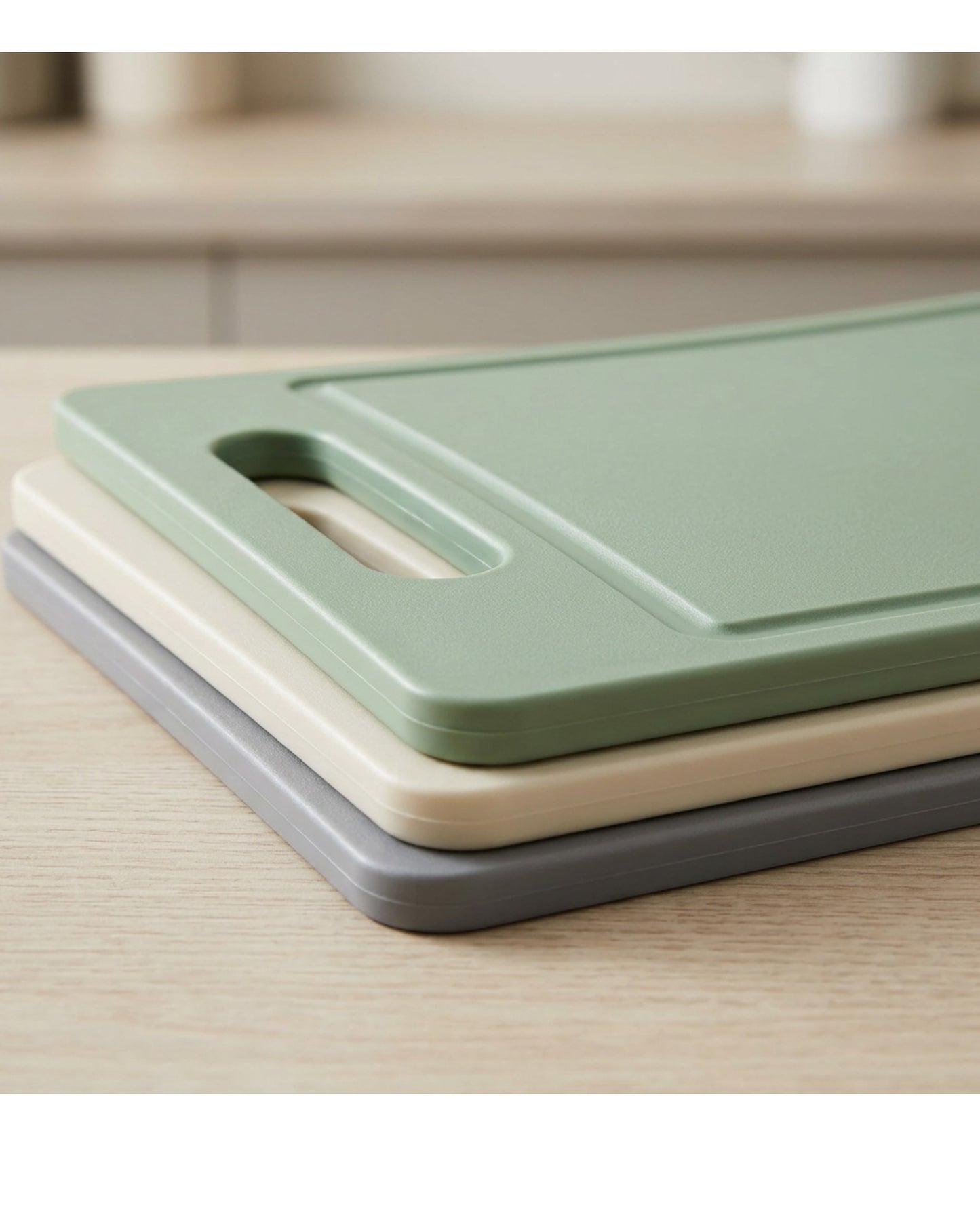 Quirke Flexible Plastic Cutting Board Set Sage 3 Pack