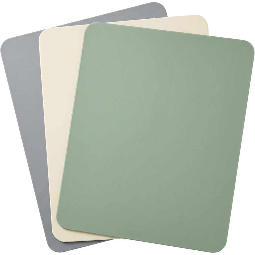 Quirke Flexible Plastic Cutting Board Set Sage 3 Pack