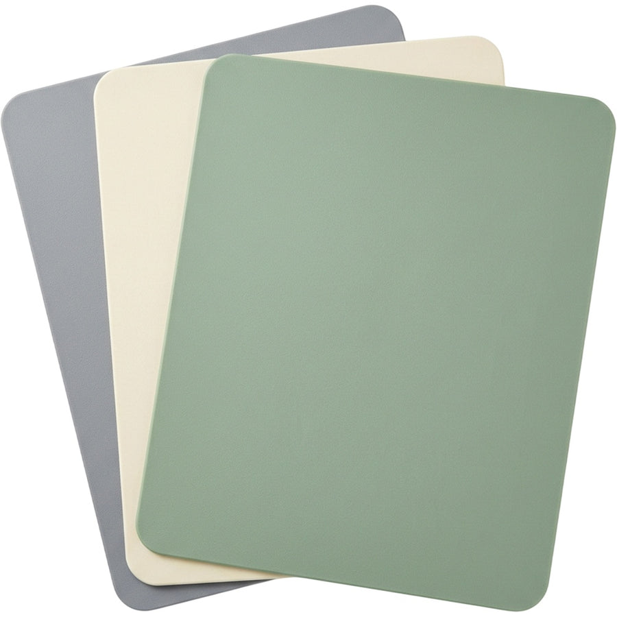 Quirke Flexible Plastic Cutting Board Set Sage 3 Pack