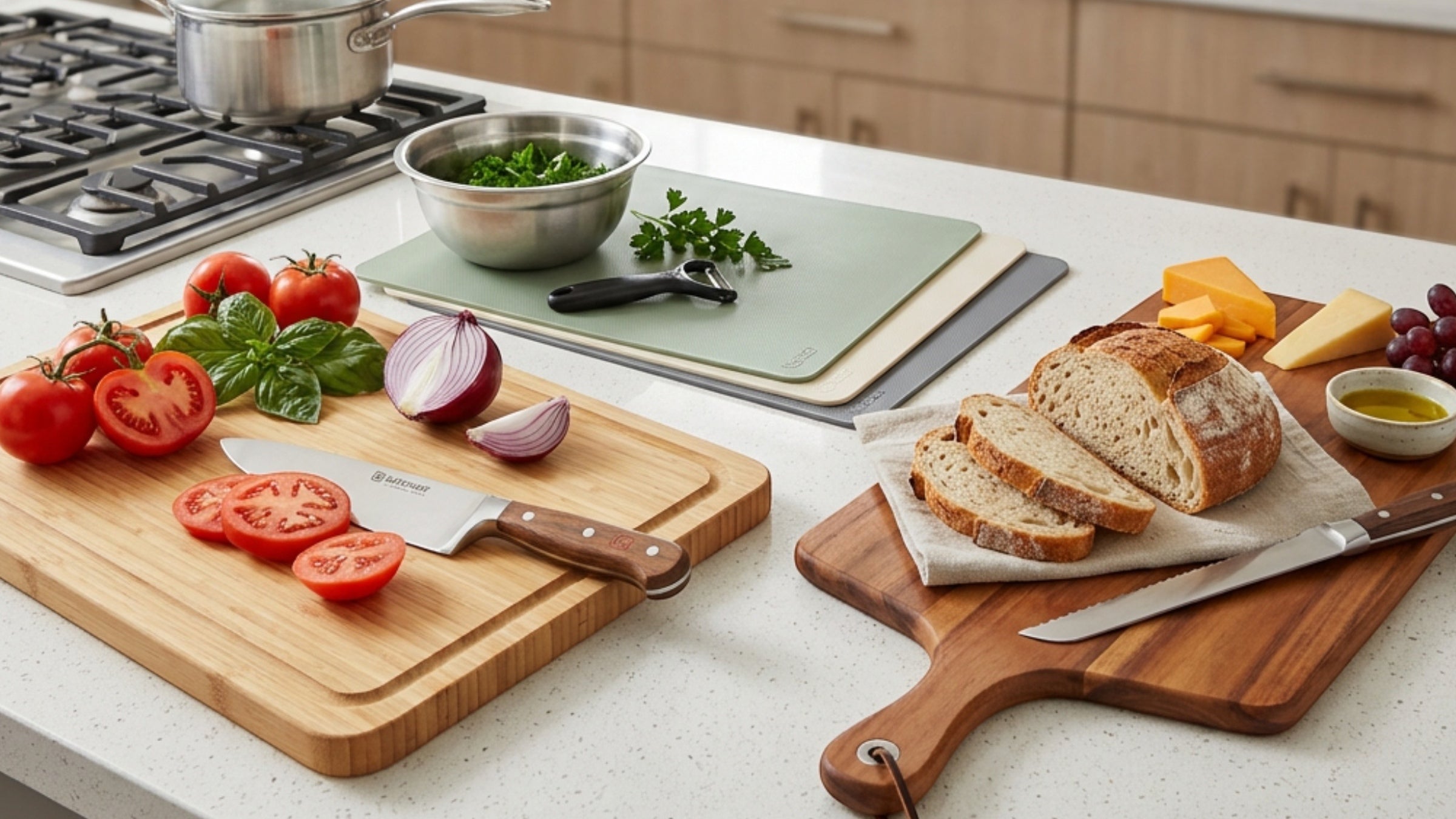 Quirke kitchen cutting boards